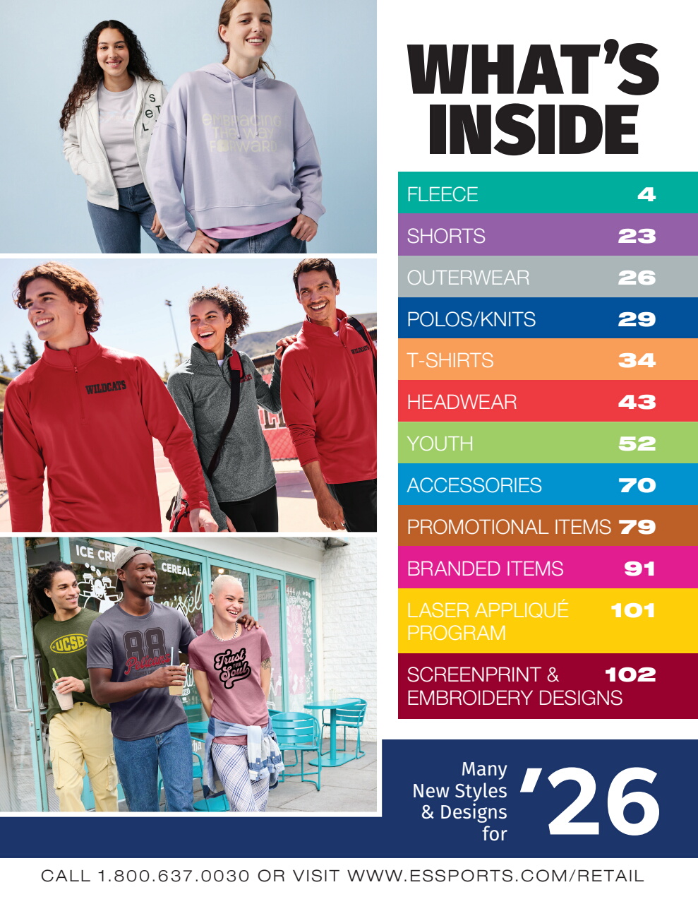 E-S Sports 2026 Retail Catalog